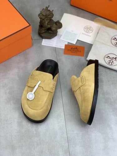 صندل هيرمز للجنسين شامواه بيج