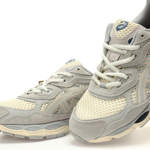 أسكس GEL-NYC رجالي – رمادي فاتح / أوف وايت