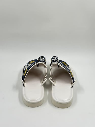 حذاء شرقي مطرز