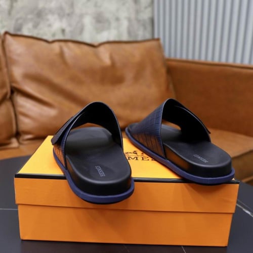 صندل هيرمز رجالي ازرق