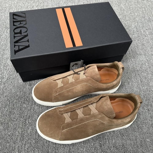 حذاء رجالي زينيا جلد جملي