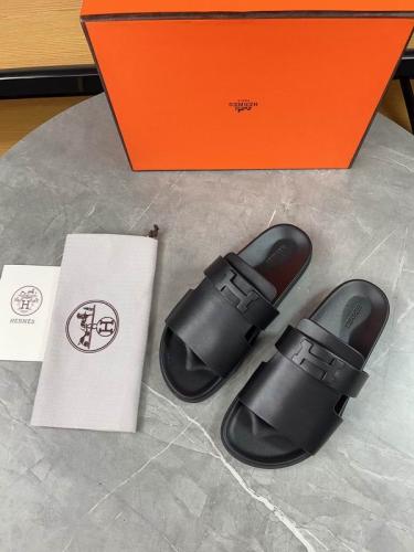 صندل هيرمز جاكسون رجالي اسود