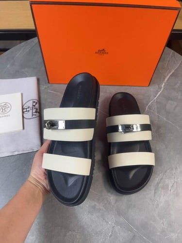 صندل هيرمز جاكسون رجالي بيج