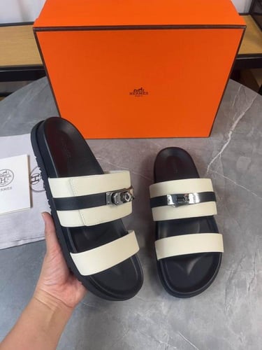 صندل هيرمز جاكسون رجالي بيج