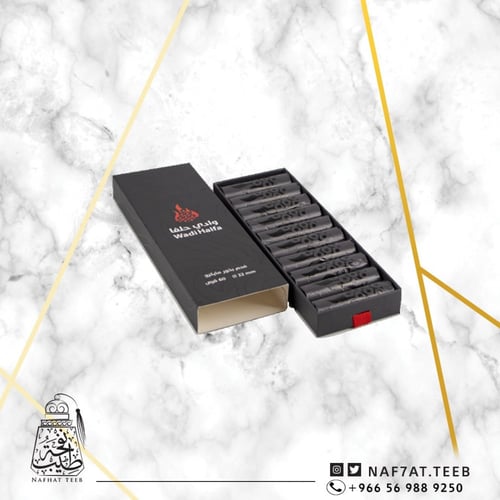 فحم وادي حلفا مايكرو مقاس 2.2سم 60قرص (الشكل المطو...