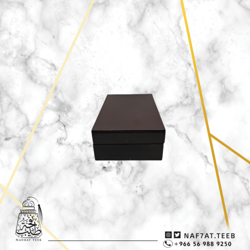 تولة كريستال مع علبة إهداء خشبية فاخرة لون بني