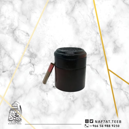 مبخرة ذكية خشبية دائرية مصنوعة من خشب الخيزران الف...