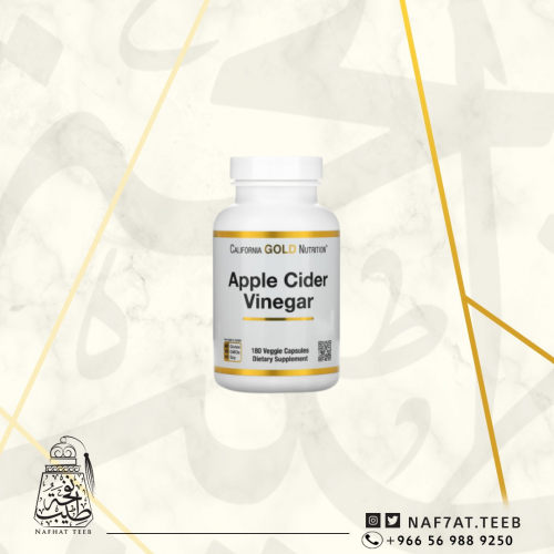 حبوب خل التفاح 450ملجم، 60 كبسولة من شركة californ...