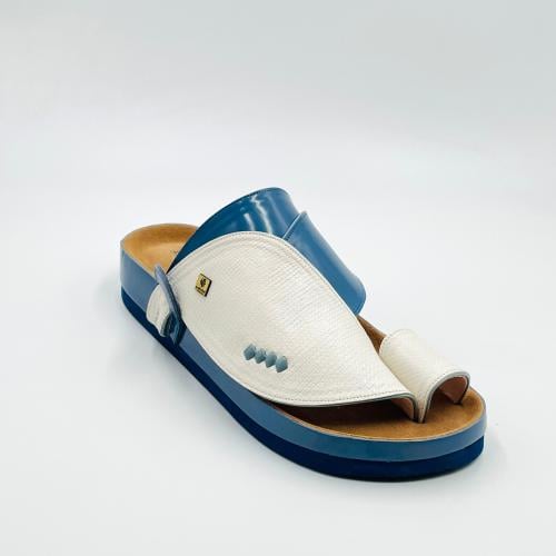 حذاء ربل طبي جلد افعى طبيعي