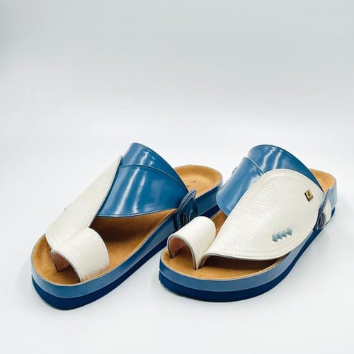 حذاء ربل طبي جلد افعى طبيعي