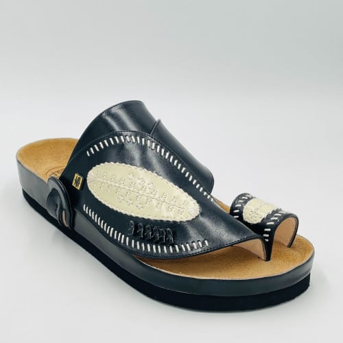 حذاء مطرز صوف كتان ربل طبي