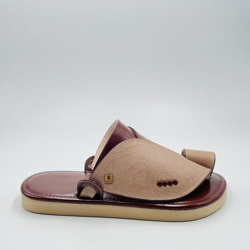 حذاء جلد سحلية طبيعي