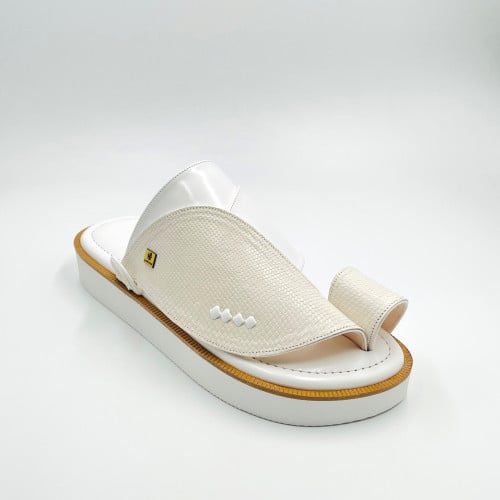 حذاء جلد ثعبان طبيعي