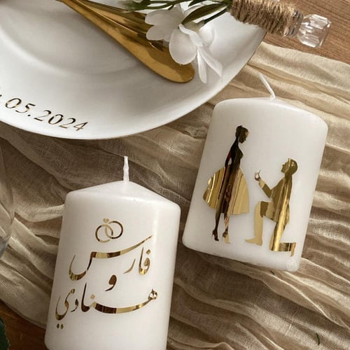 طقم ملكه بتنسيق ورد ابيض