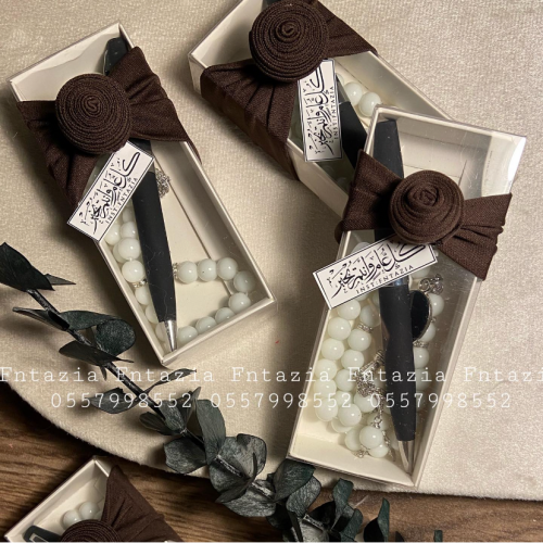 هديه قلم و مسبحه