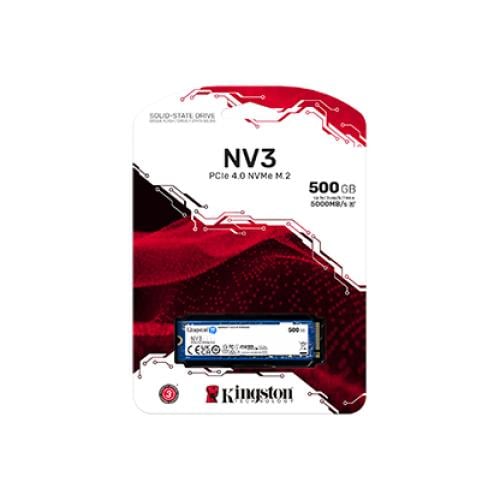 KINGSTON NV3 500gb NVMe PCIe Gen 4.0 SSD 6000MB/s