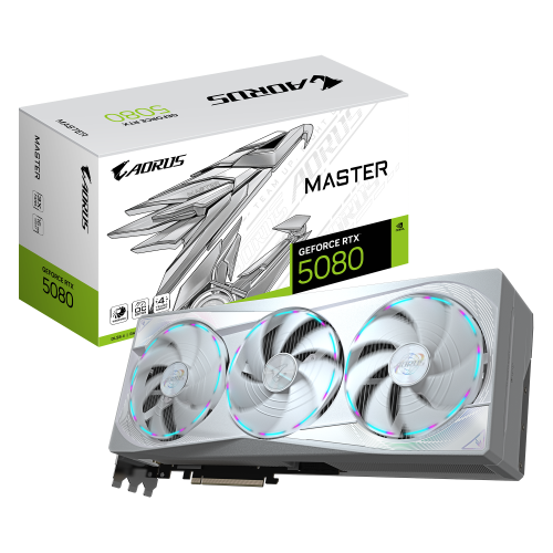 AORUS GeForce RTX™ 5080 MASTER ICE 16G