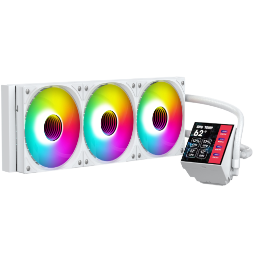 SPEAR HAYDROCOREX360LCD Liquid Cooler White