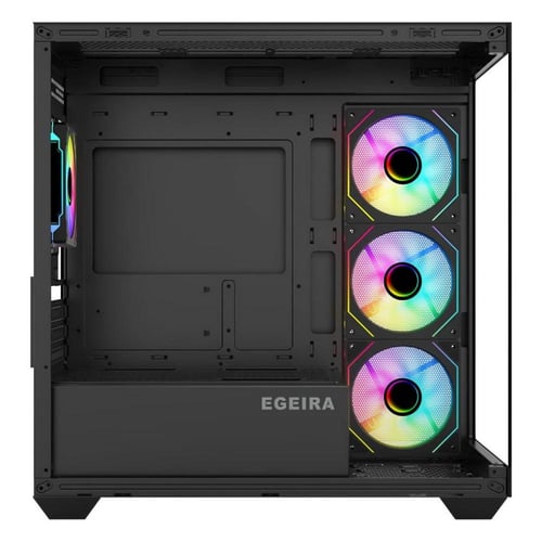 Egeira Case ATOM Black 4 ARGB FANS & ARGB STRIP
