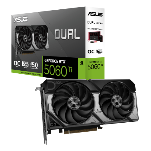 ASUS Dual GeForce RTX™ 5060 Ti 16GB GDDR7 OC Editi...