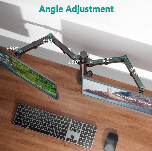 dual monitor stand حامل ( ستاند ) شاشه ثنائي