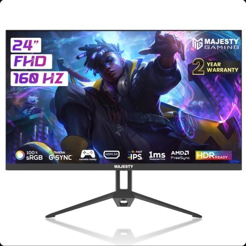 شاشة ألعاب ماجيستي 24 بوصة FHD | 160Hz | 1ms | IPS...