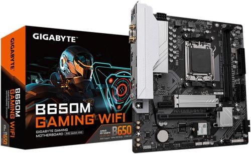 لوحة أم GIGABYTE B650M Gaming WiFi AM5 Micro ATX،...