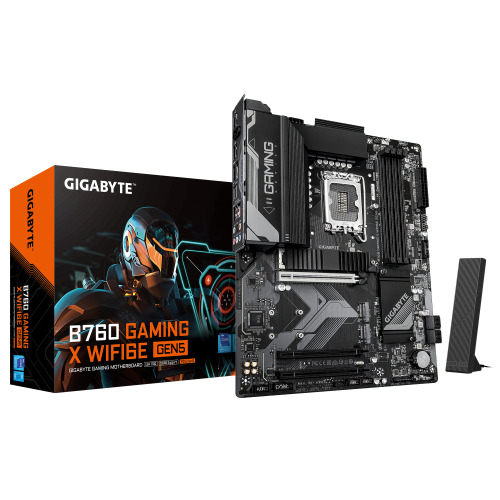 GIGABYTE B760 GAMING X WIFI6E GEN5