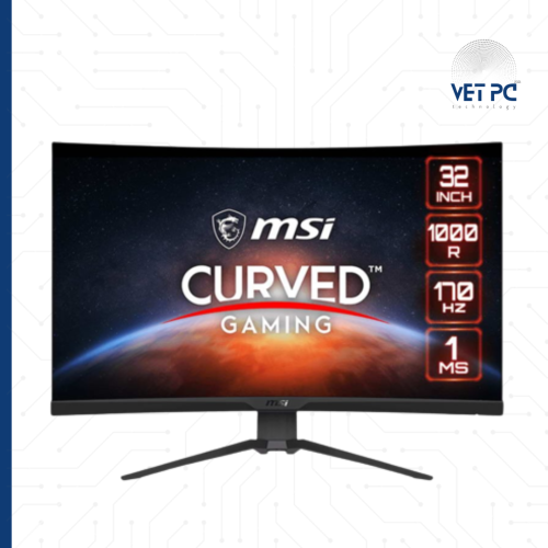 شاشة قيمنق | MSI 32″ Curved Gaming Monitor 170Hz G...