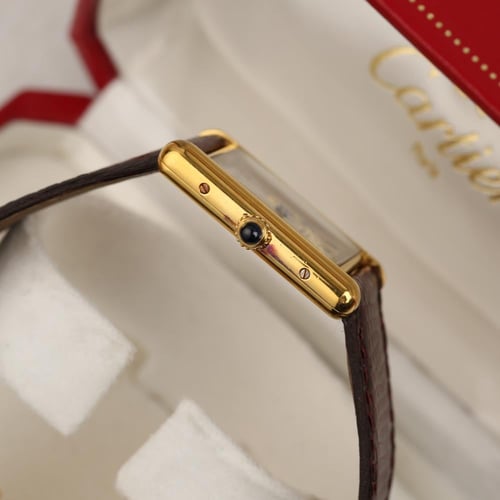 Cartier Must Tank rare Breguet dial- 1980 - ساعة ك...