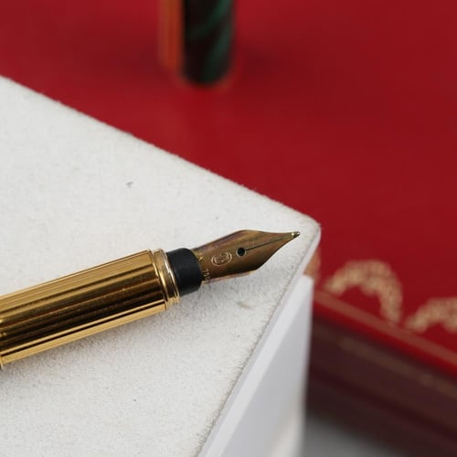 Cartier Pen 1989 - قلم كارتييه فنتج 1989 اخضر ملاك...