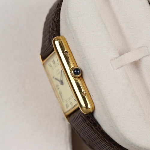 كارتييه تانك 1980م Cartier Tank vintage