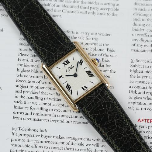 Cartier Must Tank - 2000's - ساعة كارتييه رجالية
