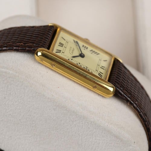 كارتييه تانك 1980م Cartier Tank vintage