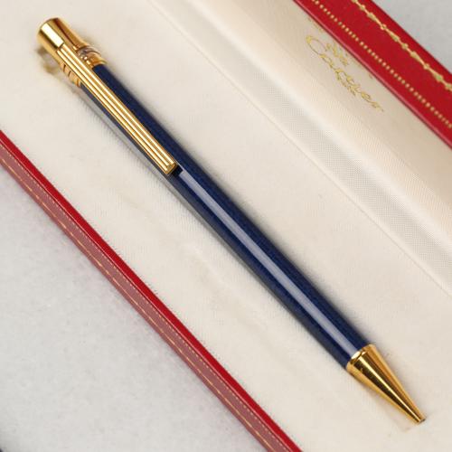 Cartier Pen 1990s - قلم كارتييه فنتج 1990 ازرق منم...