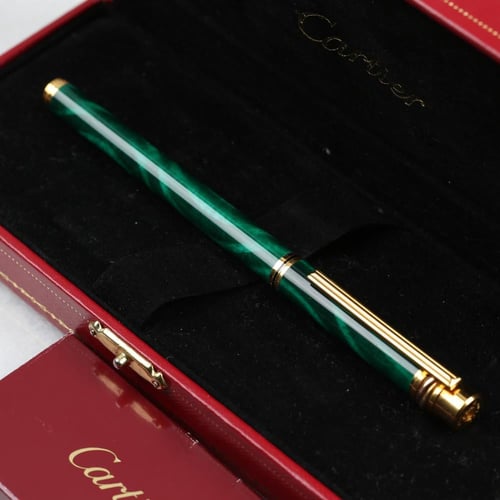 Cartier Pen 1989 - قلم كارتييه فنتج 1989 اخضر ملاك...