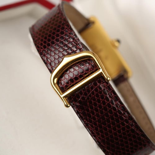 Cartier Must Tank rare Breguet dial- 1980 - ساعة ك...