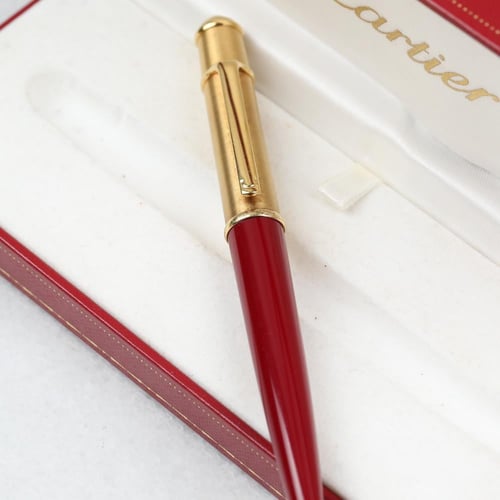 Cartier Pen Diabolo Composite red rare - قلم كارتي...