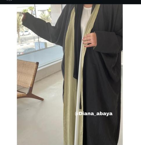 عبايات وجهين بدون طرحه