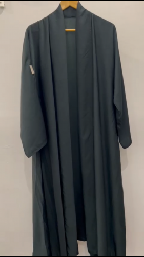 عباة حرير مغسول ملون