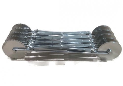 قطاعة قابلة للتوسيع 10 بكرات سادة ومتعرج