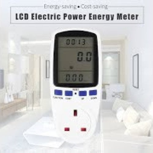 جهاز قياس استهلاك الكهرباء المنزلية