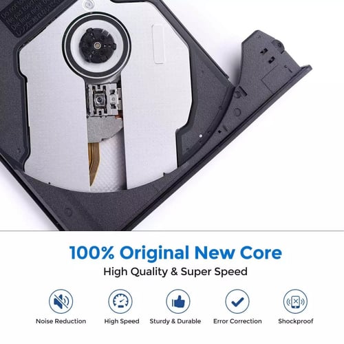 مشغل CD / DVD خارجي | مزدوج المنفذ