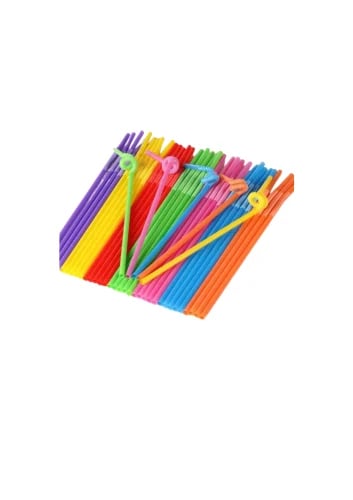 مصاصات بلاستيك
