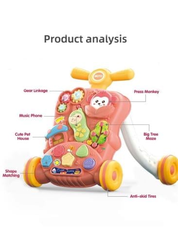 تعليم المشي بنك -/+ تغليف