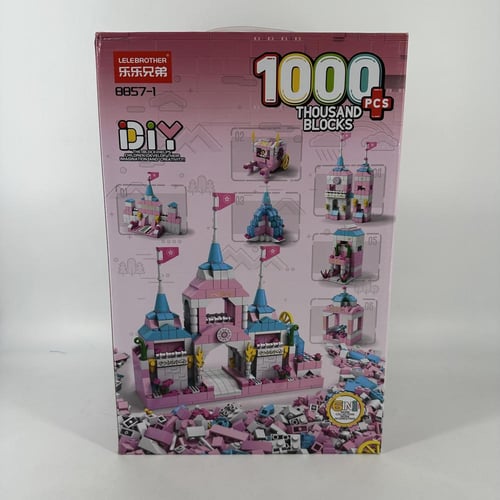 ليقو قصر وردي و ازرق -/+ تغليف