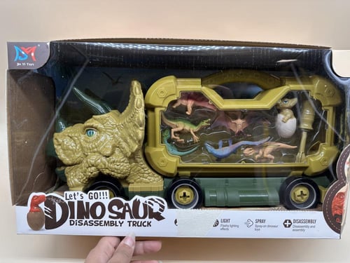 شاحنة دينصورات -/+ التغليف