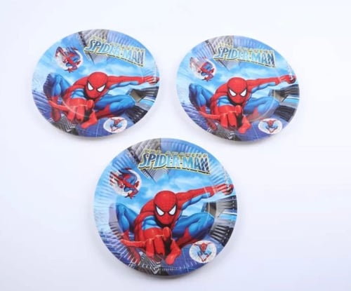 صحون حفلات سبايدرمان