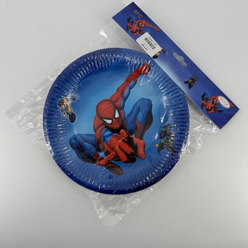 صحون حفلات سبايدرمان