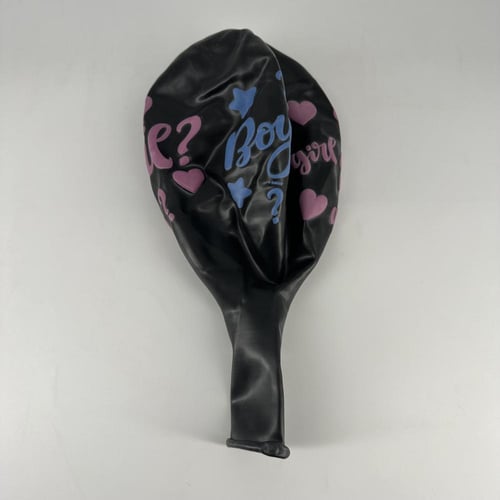 بلون جنس الجنين كبير مع نفخ